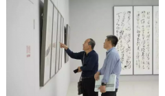 王厚祥书法作品展开幕 八十余件草书作品亮相中国国画院