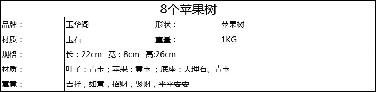 8个苹果